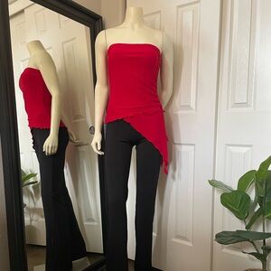 Vintage Vizio Asymmetrical Top